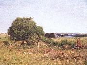 Picknell, William Lamb View from a Meadow oil on canvas